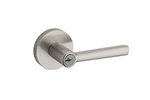 Kwikset Montreal 156MRL RDT SMT Keyed Entry Leverset with Round Rosettes with SmartKey product