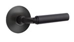 Emtek R-Bar Smooth 5207 Select Brass Privacy Leverset with Modern Rosette for Left Handed Doors product