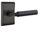 Emtek T-Bar Smooth 5111 Select Brass Passage Leverset with Neos Rosette for Right Handed Doors product