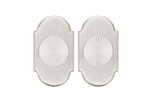 Emtek 2034 #8 Classic Arched Tubular Passage Pocket Door Lock