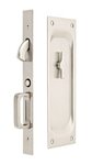 Emtek 2105 Classic Privacy Pocket Door Mortise Lock for 1-3/8&quot; Thick Doors