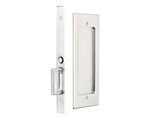 Emtek 2114 Modern Rectangular Passage Pocket Door Mortise Lock for 1-7/8&quot; Thick Doors