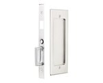 Emtek 2116 Modern Rectangular Dummy Pocket Door Mortise Lock for 2-1/4&quot; Thick Doors