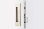 Emtek 2156 Narrow Modern Rectangular Dummy Pocket Door Mortise Lock
