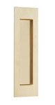 Emtek 222307 Modern Rectangular Knurled 7 Inch Flush Pull with Plain Pocket product