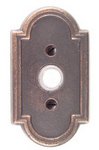 Emtek 2411 Lost Wax Cast Bronze Doorbell Button with #11 Rosette