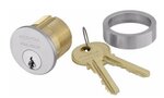 ASSA Abloy Accentra 2553C118 1-1/8&quot; 6 Pin Mortise Cylinder with C Keyway product