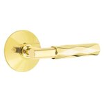 Emtek T-Bar Tribeca 5107 Select Brass Passage Leverset with Modern Rosette for Left Handed Doors product