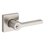 Baldwin 5286.RENT Estate Square Keyed Entry Leverset with Emergency Exit Function for Right Handed 2-1/4 Inch Thick Doors