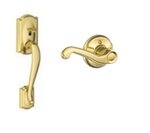Schlage FE285 CAM/FLA Camelot Lower Handleset with Flair Lever for Left Handed Doors product