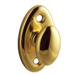 Baldwin 6751 Turnpiece with Oval Backplate for Doors up to 2-1/4 Inches Thick product