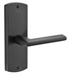 Emtek 71023 7-1/4 Inch Height Sandcast Bronze Missoula Sideplate Passage Set