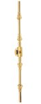 Baldwin 8106.R7LK Right Handed Cremone Bolt with Ornamental Covers for 7' Doors