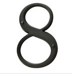 Baldwin 90678 4-3/4 Inch Tall House Number 8 product