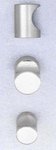 Omnia 9153/18 3/4 Inch Diameter Stainless Steel Knob