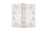 Emtek 98414 4 Inch x 4 Inch Heavy Duty Ball Bearing Stainless Steel Hinge with Square Corners (Sold in Pairs)