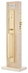 Emtek 3018 Adelaide Full Length Dummy Narrow Plate Mortise Handleset