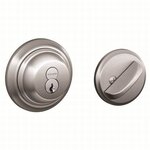 Schlage Residential B60R6 Single Cylinder Grade 1 Deadbolt with Full Size Interchangeable Core