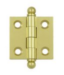 Deltana CH1515U Solid Brass 1-1/2 Inch x 1-1/2 Inch Full Mortise Cabinet Hinge (Sold in Pairs)