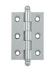 Deltana CH2517U Solid Brass 2-1/2 Inch x 1-11/16 Inch Full Mortise Cabinet Hinge (Sold in Pairs)