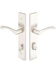 Emtek 16B1 Modern Brass 10 Inch Keyed Multi Point Lock Trim