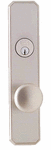 Omnia D11442A Single Cylinder Deadbolt Entry Set for 5-1/2 Inch Door Prep