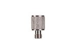Emtek 97256 Solid Brass Knurled Tip Hinge Finial for 4 Inch x 4 Inch Solid Brass Heavy Duty or Ball Bearing Hinges