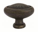 Emtek 86143 Tuscany Bronze Egg Cabinet Knob 1-3/4 Inch Diameter
