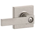Schlage F40NBK/COL Northbrook Privacy Leverset with Collins Decorative Rosette