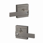Schlage F51NBK/ULD Northbrook Keyed Entry Leverset with Upland Decorative Rosette