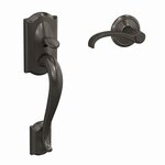 Schlage Custom FC285 CAM/WITxALD Camelot Lower Handleset with Whitney Lever &amp; Alden Rosette product