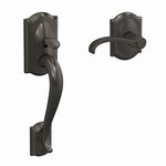 Schlage Custom FC285 CAM/WITxCAM Camelot Lower Handleset with Whitney Lever &amp; Camelot Rosette product