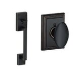 Schlage FE285 CEN/SIExADD Century Lower Handleset with Siena Knob &amp; Addison Rosette product