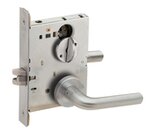 Schlage L9040 02A Bath/Bedroom Privacy Mortise Lock with 02 Lever and A Rose