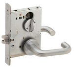 Schlage L9040 03A Bath/Bedroom Privacy Mortise Lock with 03 Lever and A Rose