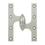 Deltana OK6045B-R 6 Inch x 4-1/2 Inch Solid Brass Olive Knuckle Hinge - Right Handed