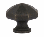 Emtek 86137 Tuscany Bronze Octagon Cabinet Knob 1 Inch Diameter