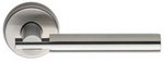 Omnia 25PR Stainless Steel Privacy Leverset