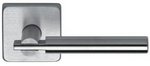 Omnia 25SSD Stainless Steel Single Dummy Lever with Square Rosette