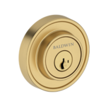 Baldwin SC.RRD.SMC Reserve Recessed Round Square Single Cylinder Deadbolt with SmartKey C Keyway Cylinder product