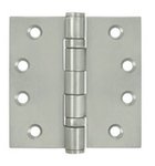 Deltana SS45B Ball Bearing 4-1/2 Inch x 4-1/2 Inch Stainless Steel Hinge with Square Corners (Sold in Pairs)
