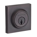 Baldwin SC.CSD.SMT Reserve Contemporary Square Single Cylinder Deadbolt with SmartKey Cylinder