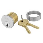ASSA Abloy Accentra 2153GB118 1-1/8&quot; 6 Pin Mortise Cylinder with GB Keyway product