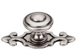 Omnia Hardware Cabinet Knobs with Backplates