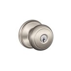 Schlage Traditional Keyed Entry Door Knobs