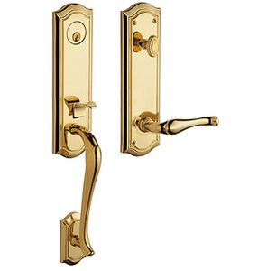 Baldwin 85337.RFD Estate Bethpage Full Dummy Handleset for Right Handed Doors