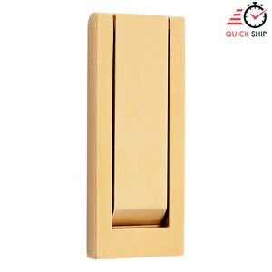 Baldwin 0184 Modern Rectangular Door Knocker