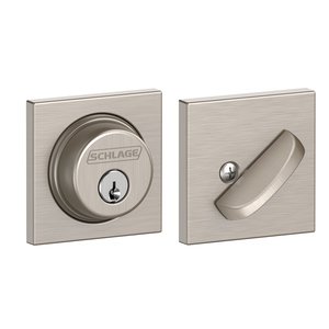 Schlage B60COL Collins Single Cylinder Grade 1 Deadbolt