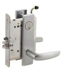 Schlage L9092RELEU 07L RX Electrically Unlocking or Locking Outside Cylinder and Outside Lever Mortise Lock with 07 Lever and L Escutcheon with Full Size Interchangeable Core &amp; RX Switch