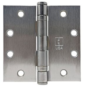 Hager BB1279 4-1/2" x 4-1/2" Full Mortise Standard Weight Ball Bearing Hinge (Sold Each)